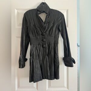 NEVER WORN Mike & Chris Leather Jacket